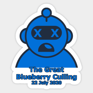 Dead Blueberry - The Great Culling Sticker